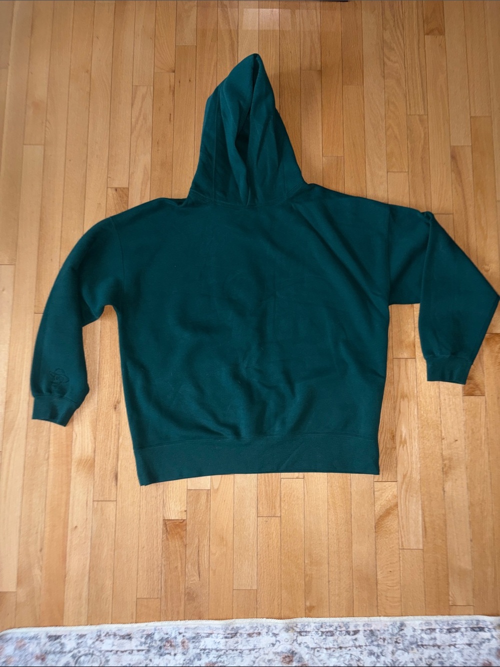 INZY Dark Teal Hoodie Sweater  Relaxed Fit